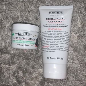 KIehl’s UF Cleanser & Cream